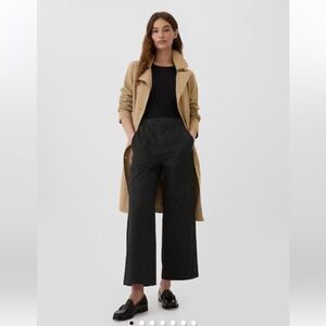 High Rise Easy Wide-Leg Khakis